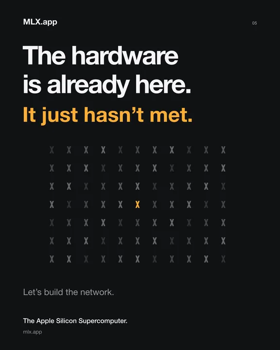 05 · The hardware is already here. It just hasn't met.