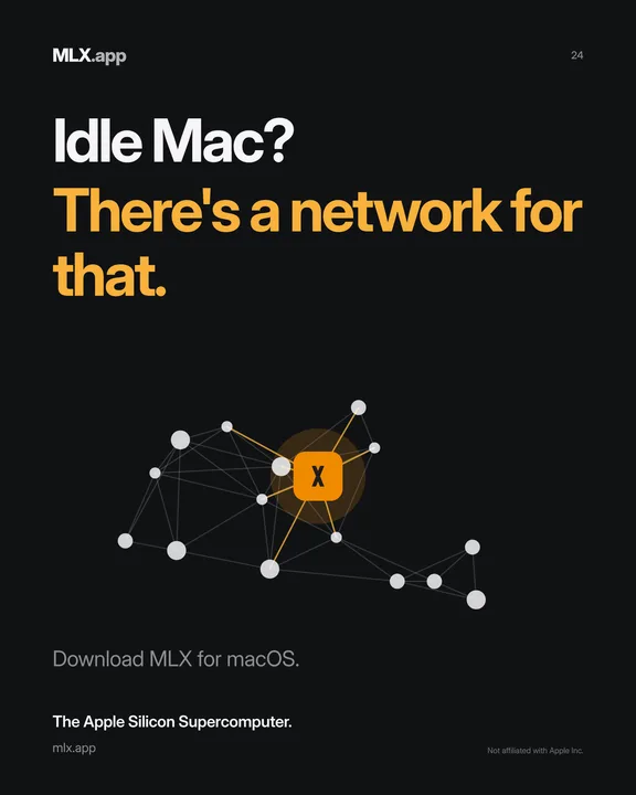 24 · There's a network for that