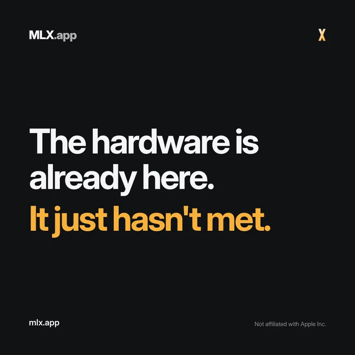 The hardware is already here. It just hasn't met.