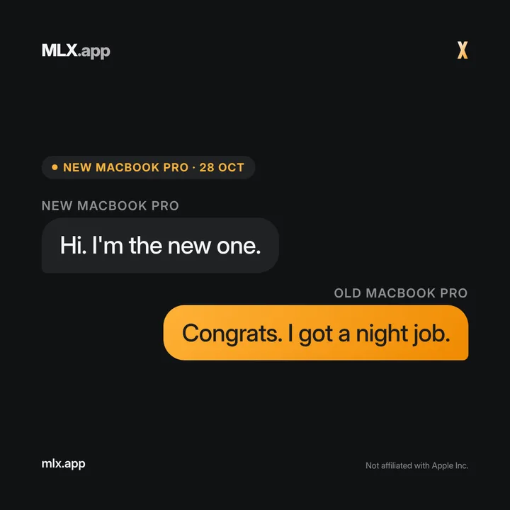 Hi. I'm the new one. Congrats. I got a night job.