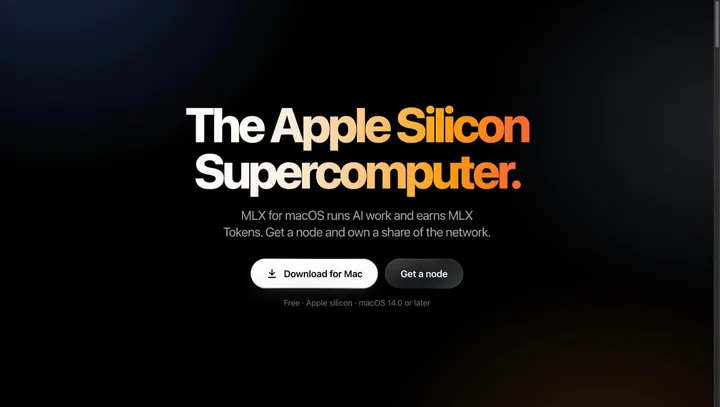 Home: The Apple Silicon Supercomputer.