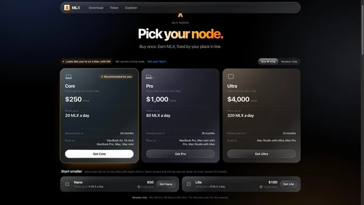 Pick your node